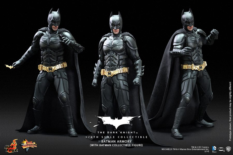 Illustration for article titled Batman Figures Look Like Real, Tiny Batman Actors